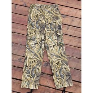 Vintage Advantage Wetlands Camo Hunting Cargo Pants Whitewater Outdoors Size M